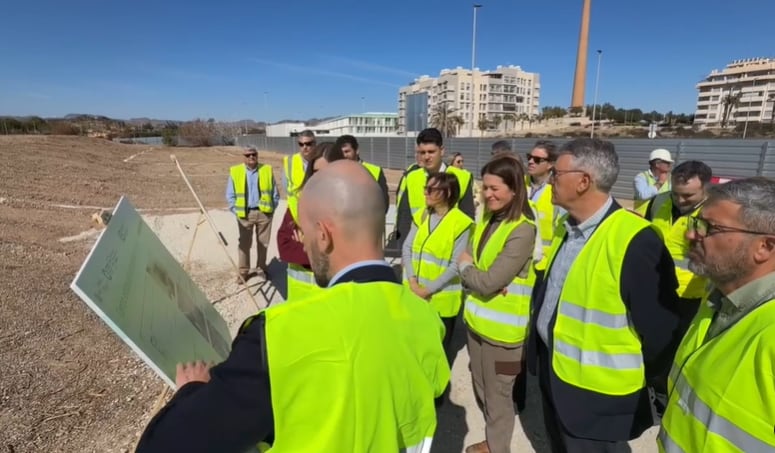 Águilas acogerá el primer Centro de Producción de Especies Marinas de la Región de Murcia, cuya primera piedra ha puesto este martes la ministra para la Transición Ecológica y el Reto Demográfico, Sara Aagesen