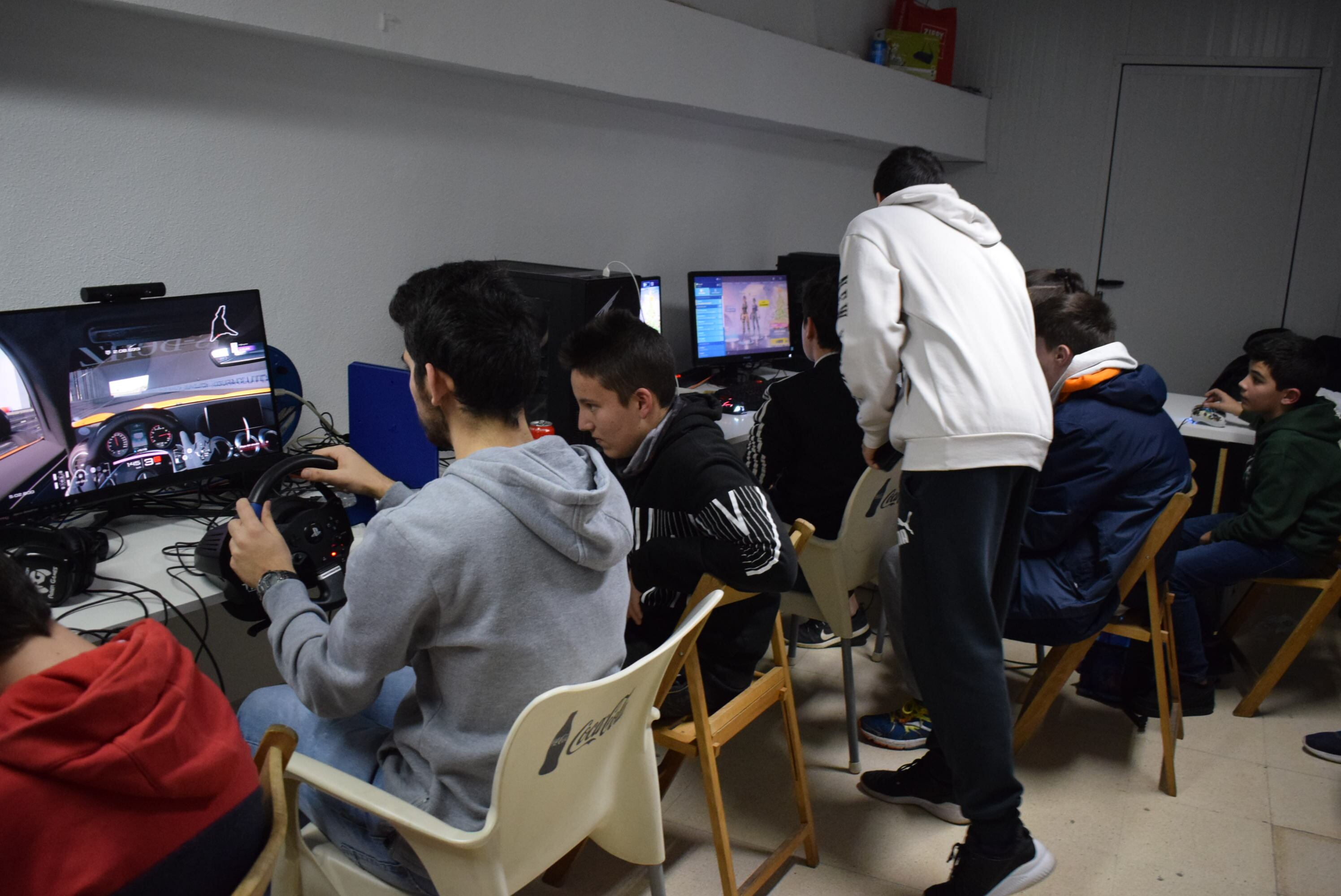 Imagen de archivo de un torneo de juegos electrónicos de Ribergames