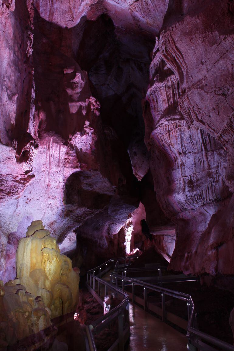 Imagen del interior de la Cueva