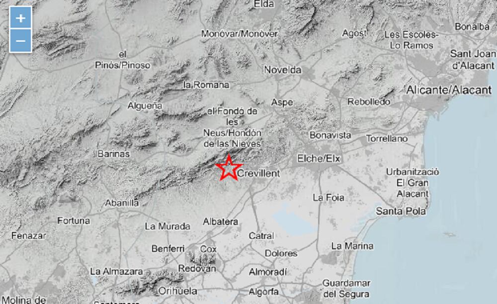 Terremoto en Crevillent