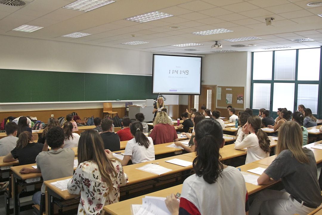 Clase de la Universitat Jaume I