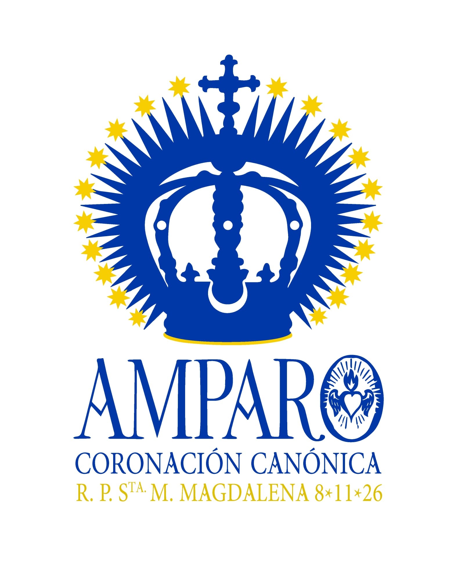 Logo de la coronación de la Virgen del Amparo