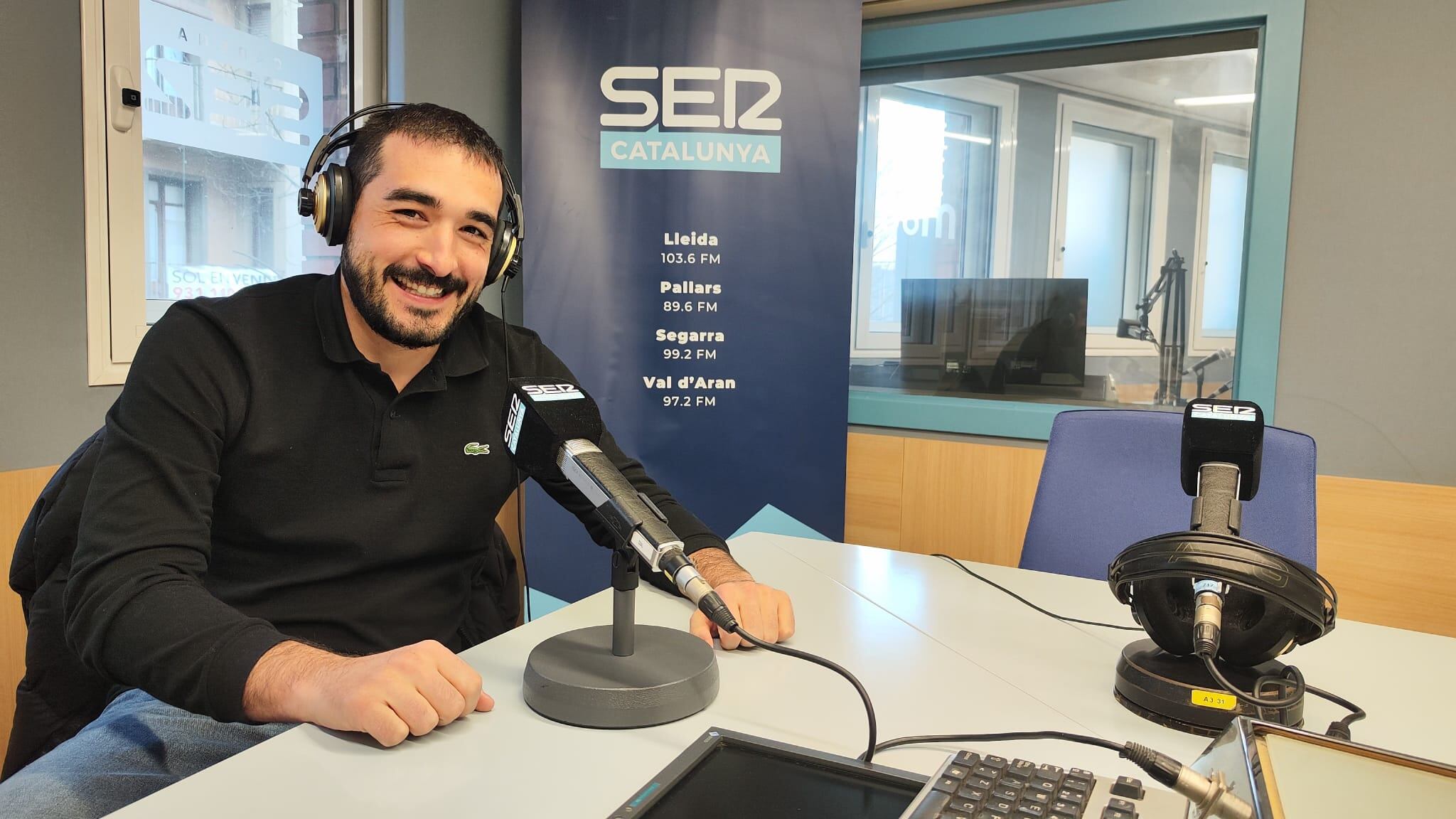 Marc Garcia, advocat especialista en Dret Bancari, de Prats Advocats. Durant l'entrevista a l'Empresaris de Ràdio Lleida.