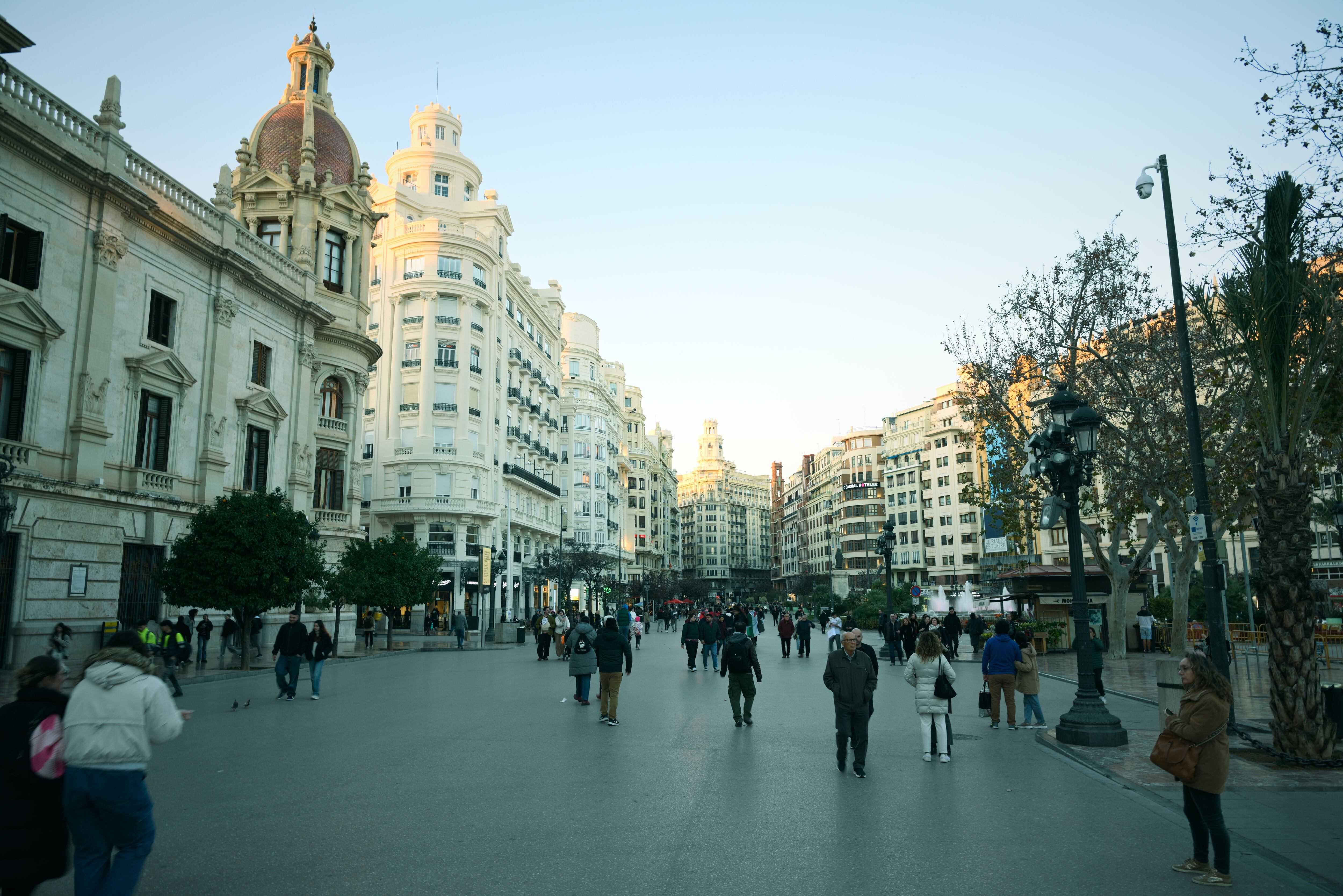 Plaza del Ayuntamiento de València en una imagen de archivo.