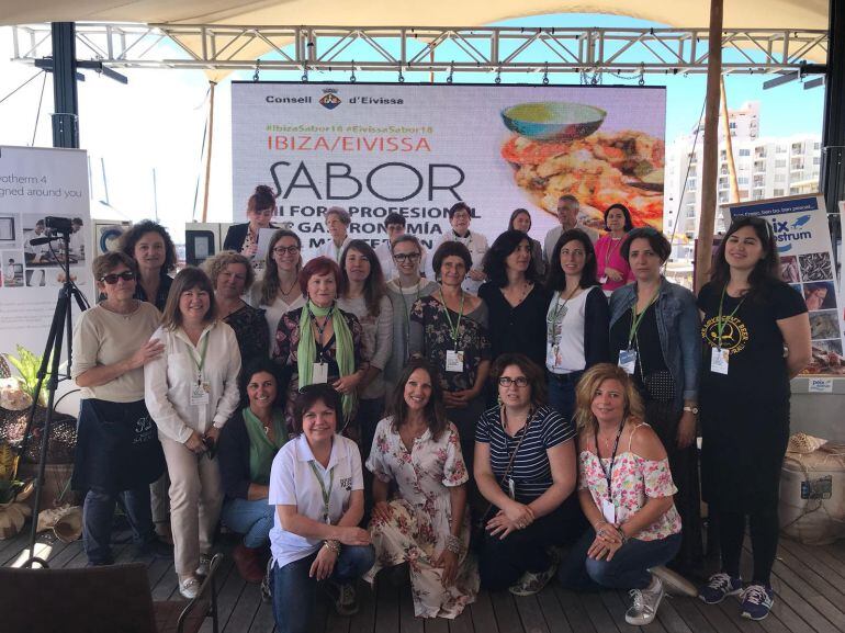 Los participantes en el foro