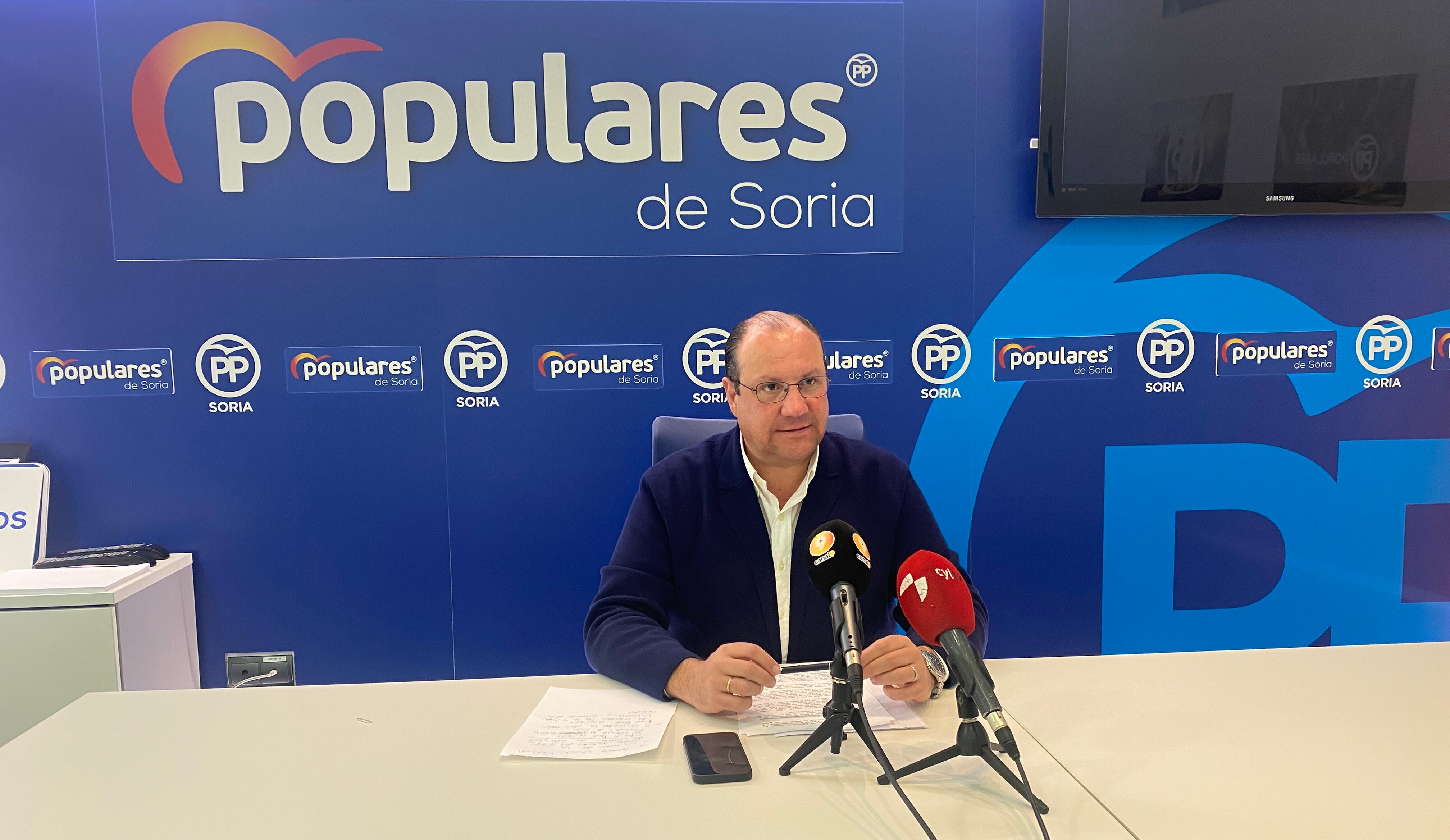 Pedro Antonio Heras, procurador regional del PP por Soria.