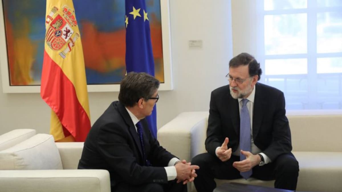 Rajoy se compromete con Aliaga a revisar las dotaciones del PGE relativas a Aragón