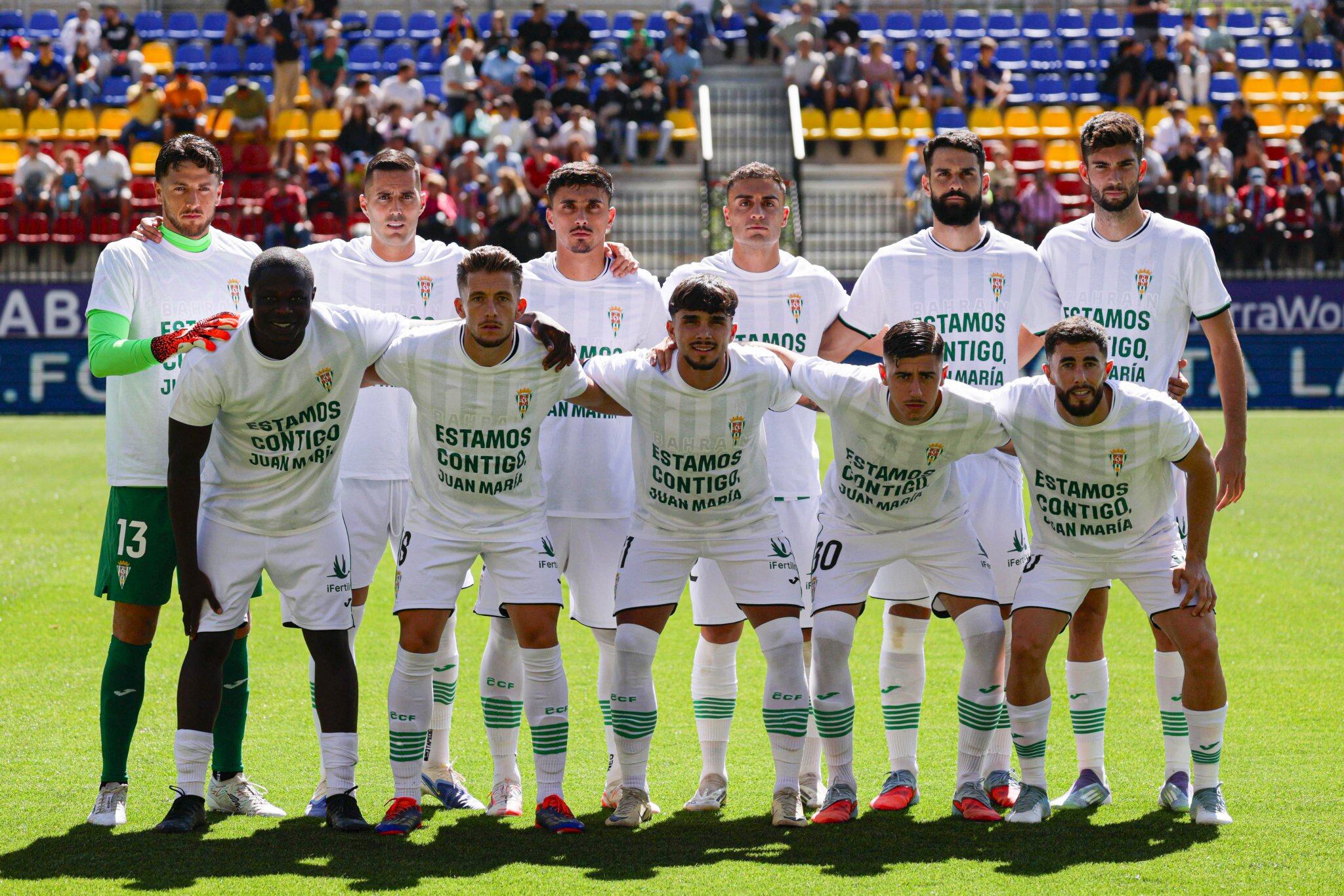 Once del Córdoba CF en Andorra.