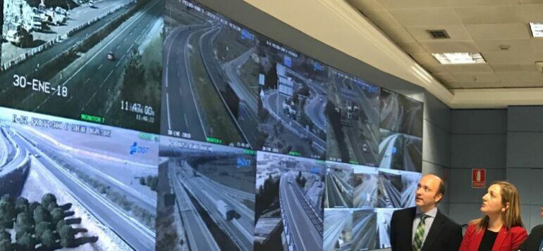 Imagen de archivo de un centro de control de tráfico