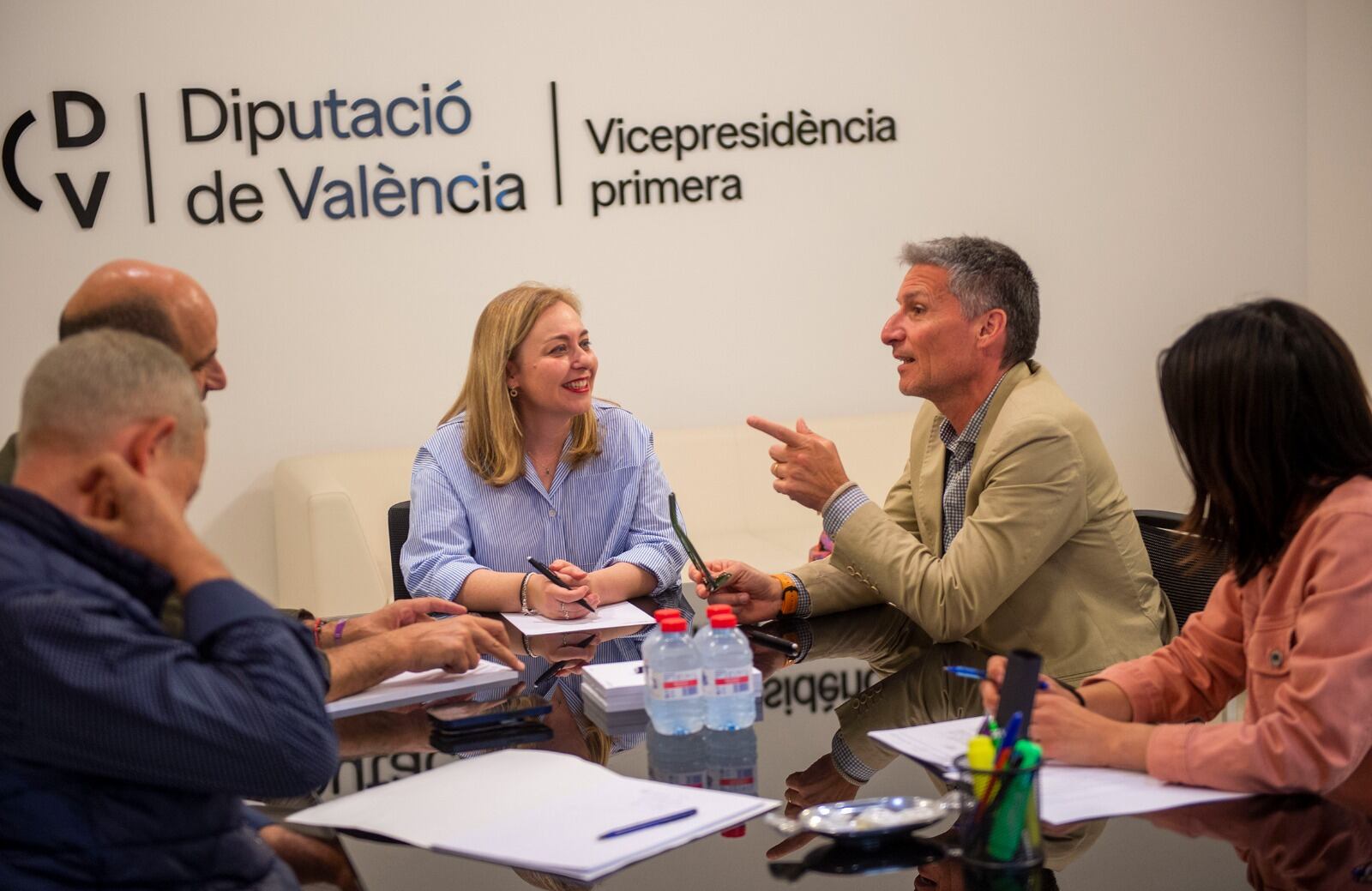 Reunió entre COEVAL i la Diputació de València