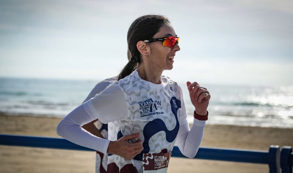 Durante la 10K Aguas de Alicante