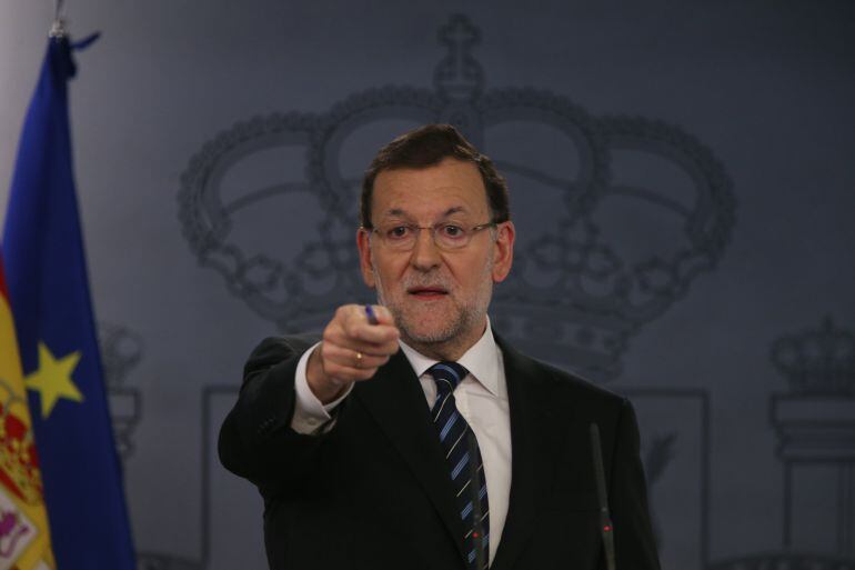 DVD 700 (12-11-14) Rueda de prensa del presidente del Gobierno, Mariano Rajoy en el Palacio de la Moncloa. Foto: Uly Mart’n.