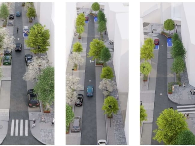 Comienzan las obras del corredor verde de la calle Mercedes Izquierdo de San Sebastián de los Reyes