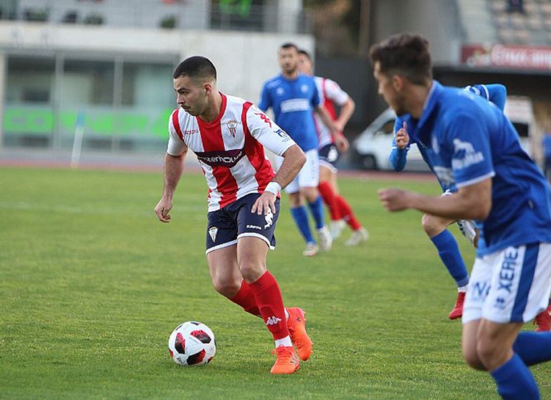 Pipo durante el partido.