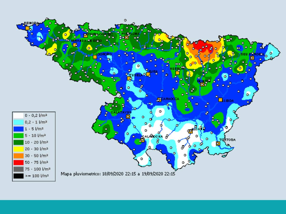 El último fin de semana trae lluvia, viento y bajada de temperaturas