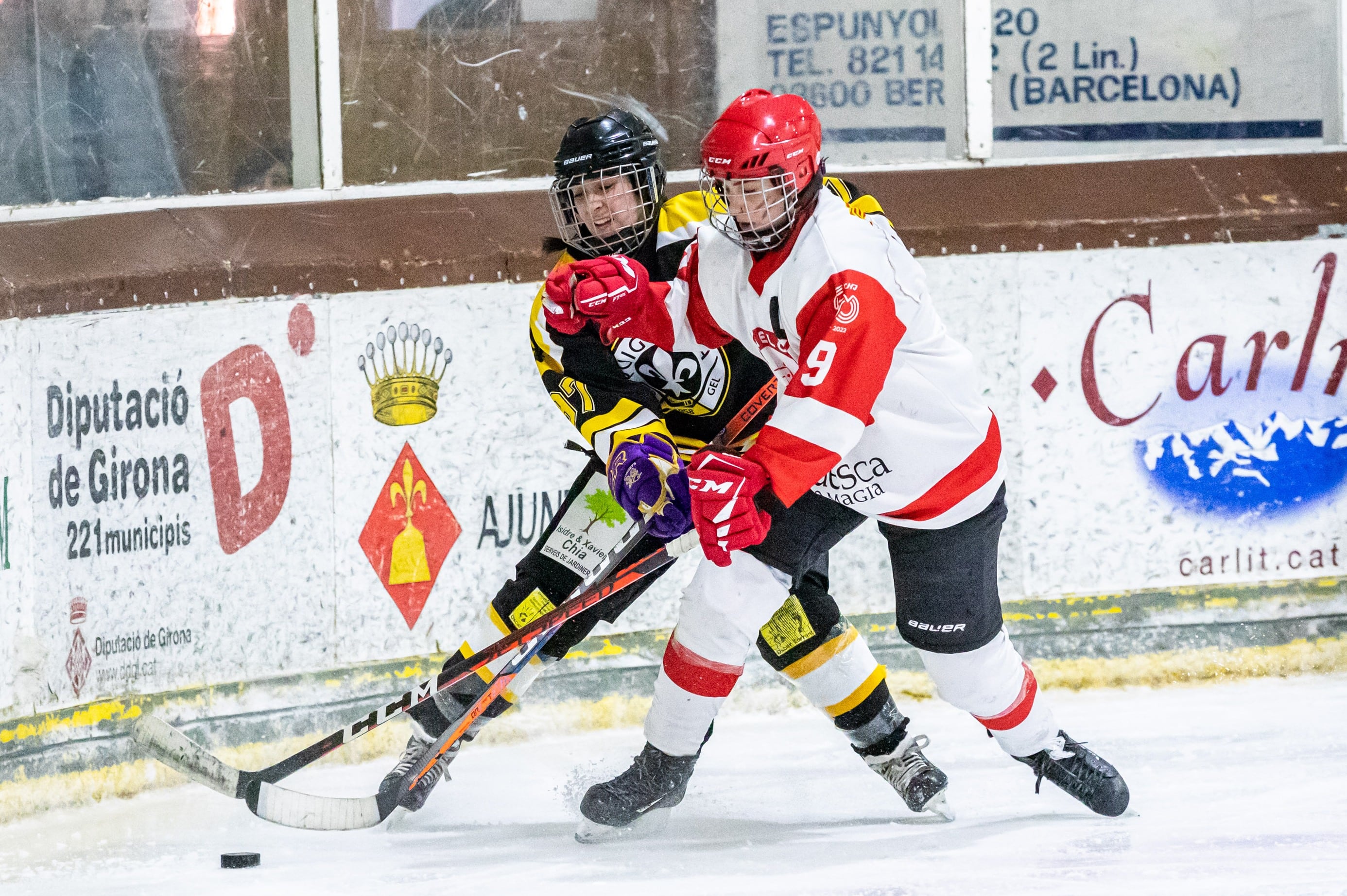 El Club Hielo Jaca femenino se juega el pase a la final de la Liga