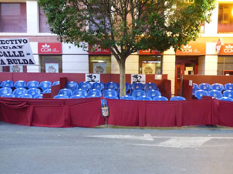 tribunas festeras en Villena