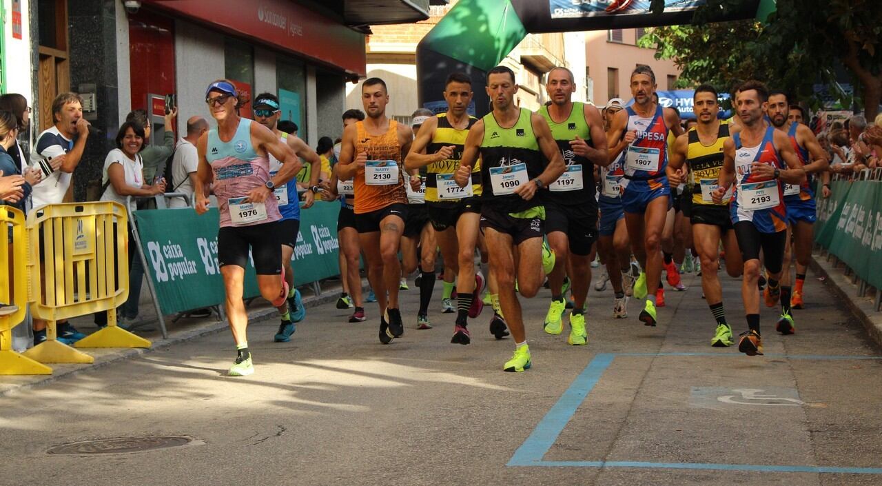 Salida de la XV Volta a peu a Villalonga