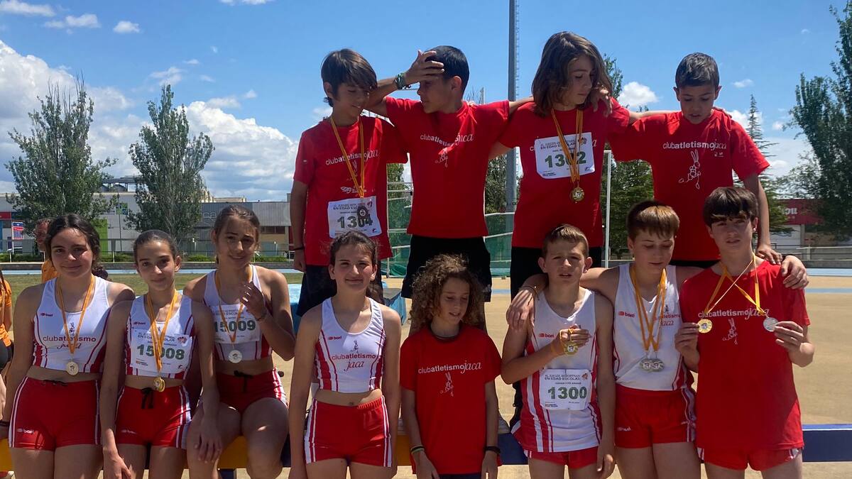 16 medallas para los atletas de Jaca