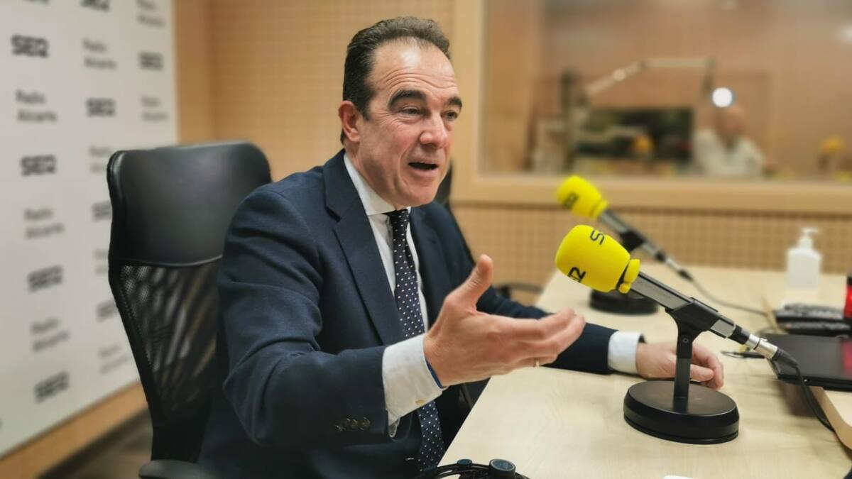 Toño Peral, edil de Innovación, Informática y Agenda Digital, en Hoy por Hoy Alicante (2024-03-07)