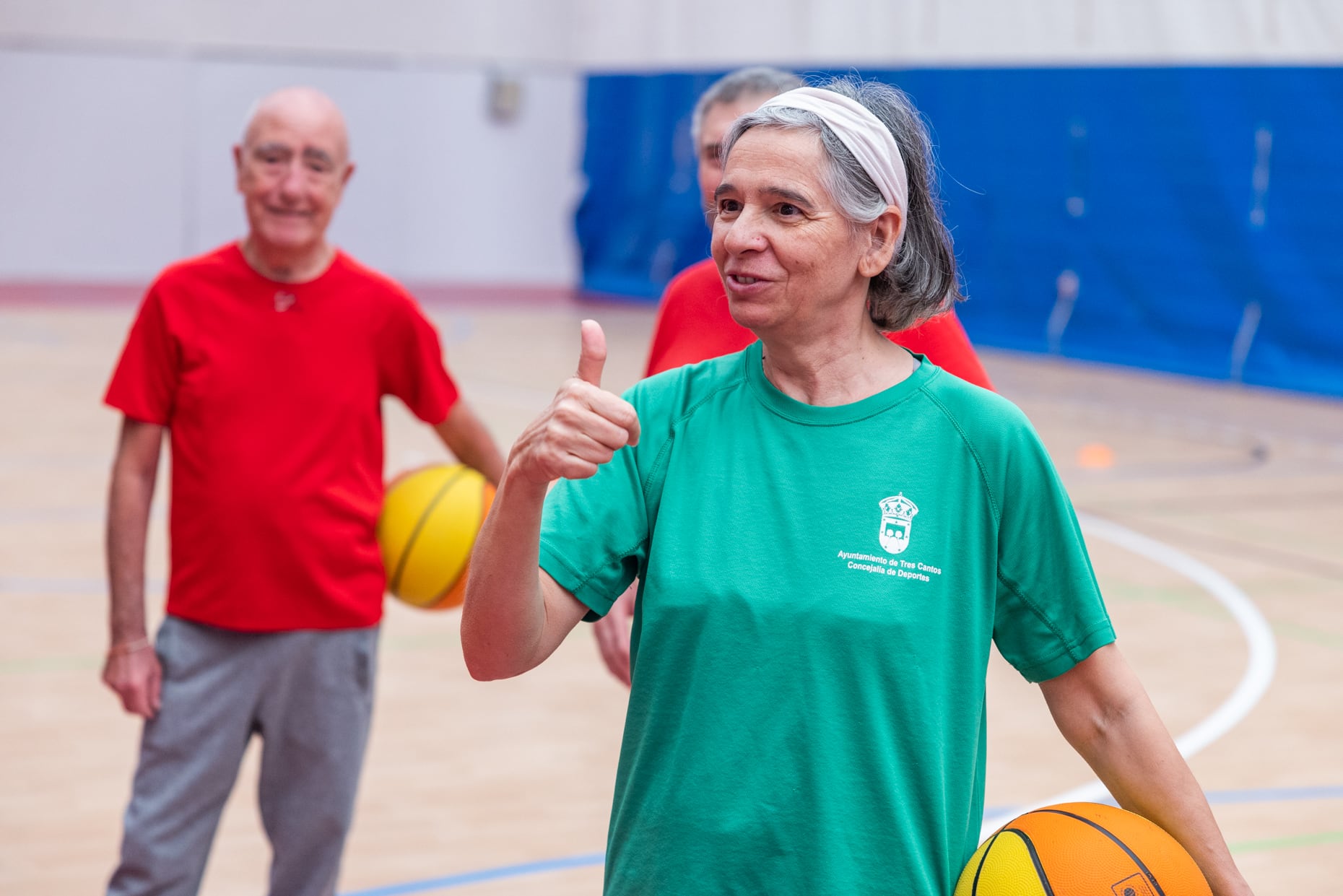 Curso de Baloncesto para personas mayores en Tres Cantos