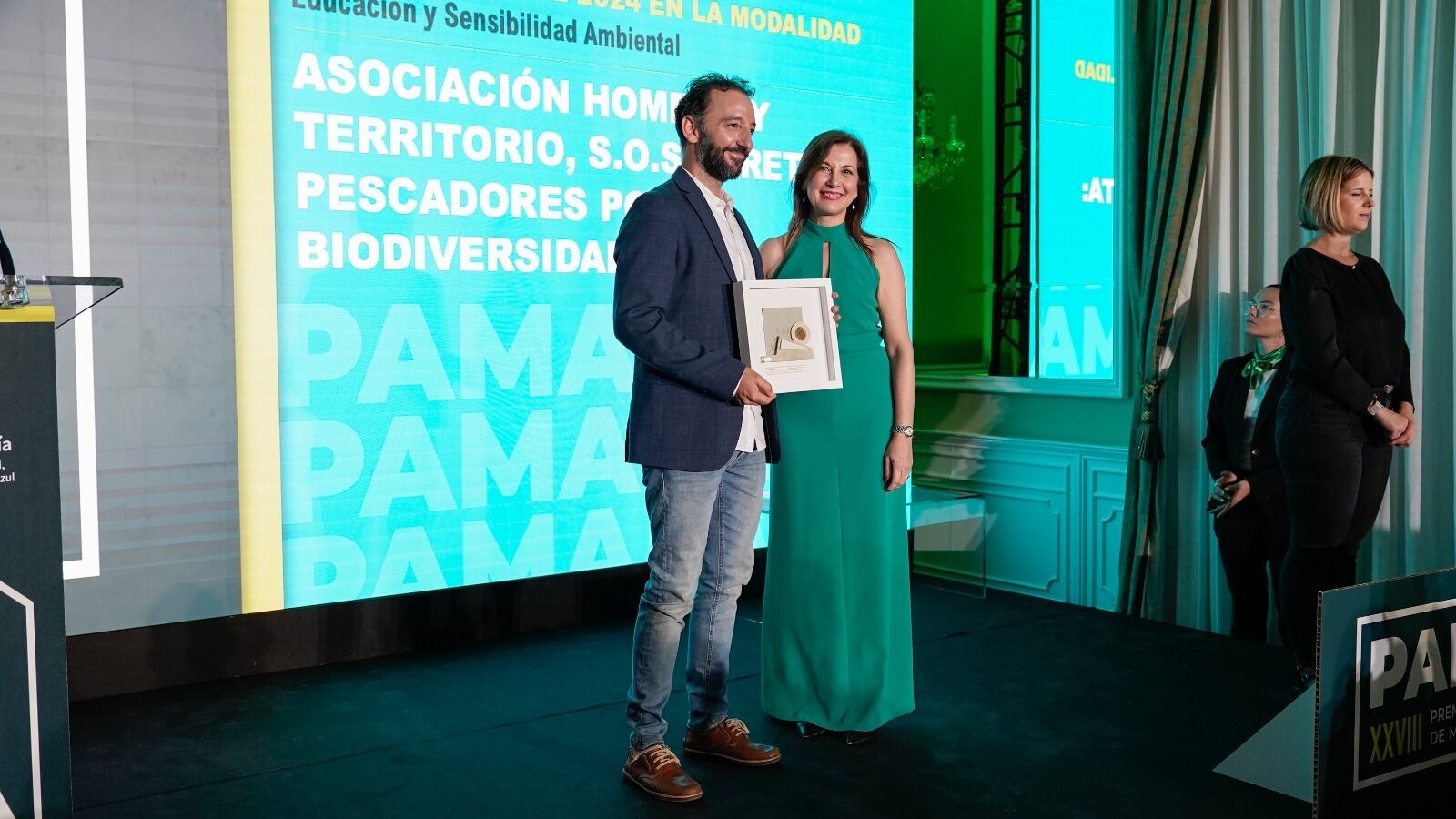 Entrega del  Premio a S.O.S Caretta.