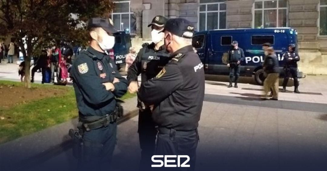 Archivo- Según la Policía Nacional solo se intervino en una detención por agresiones en Santander