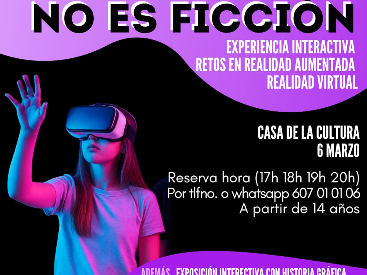 ‘No es ficción’, una propuesta educativa en el marco del día 8 de marzo