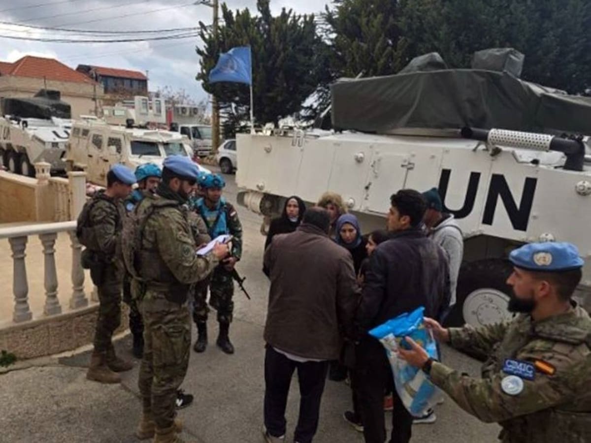 Mueren tres 'cascos azules' de la FINUL por ataques en el sur del Líbano en las últimas 24 horas