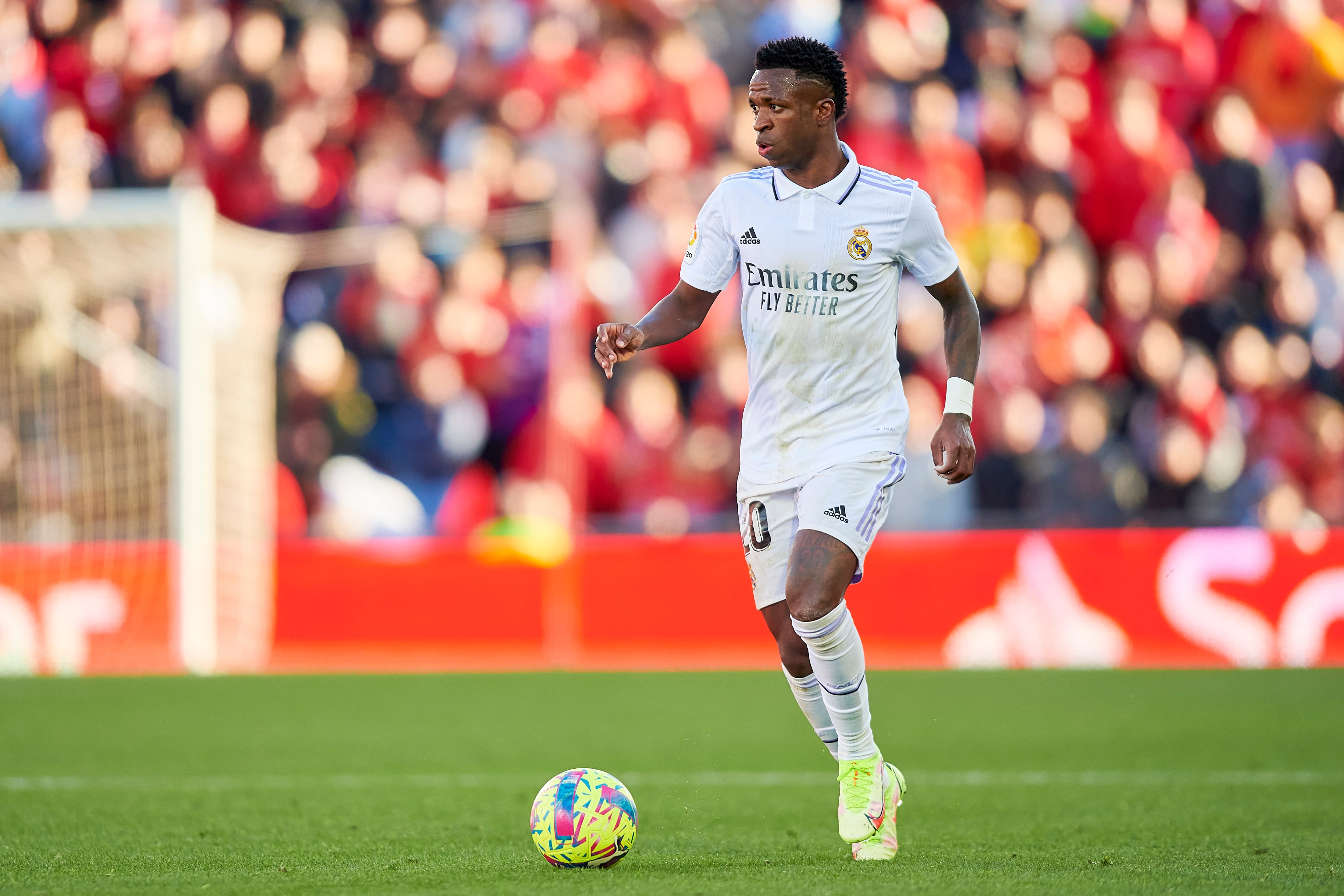 Vinicius, durante el Mallorca - Real Madrid del pasado domingo.