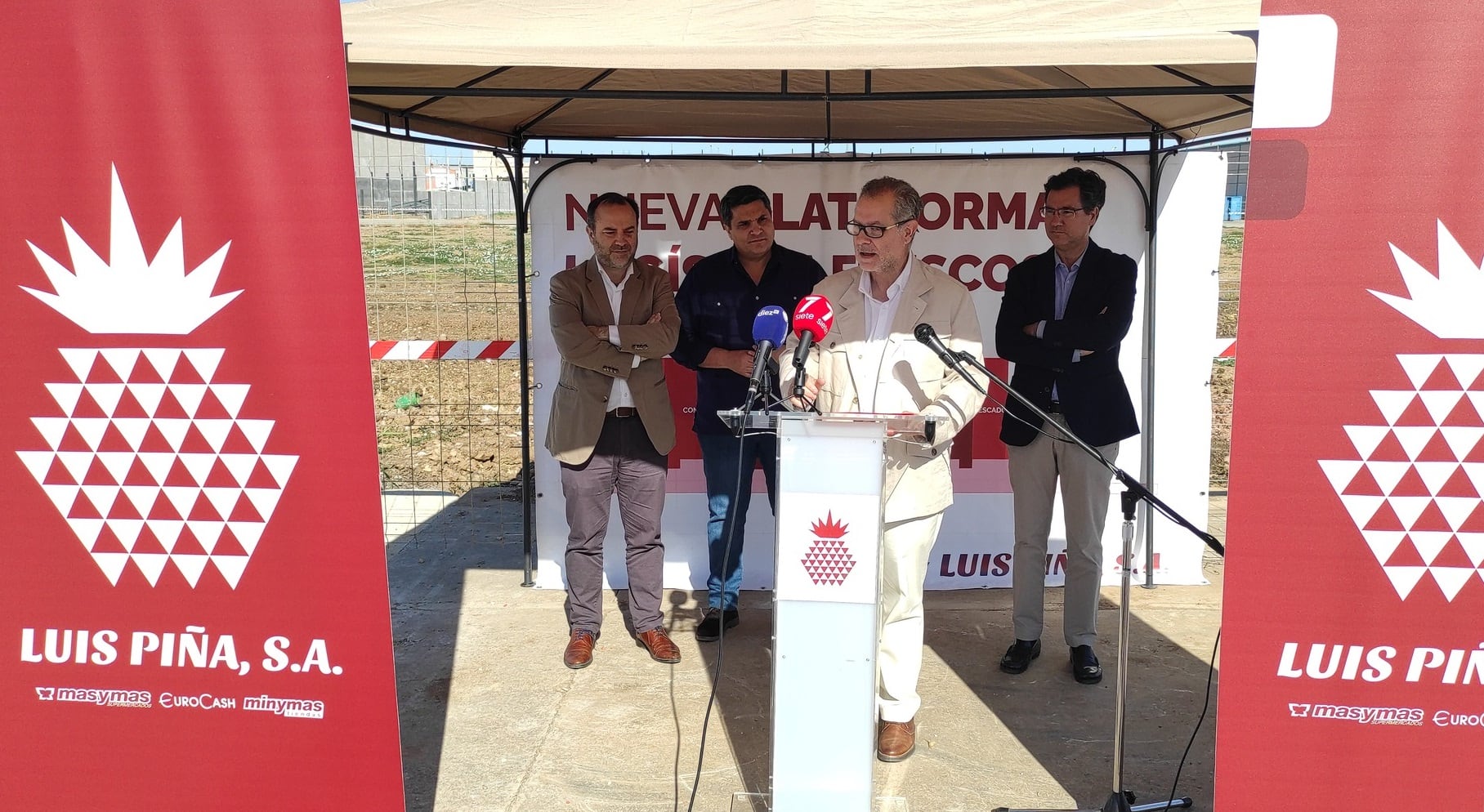 Presentación nueva Plataforma de distribución de la empresa Luis Piña S.A.