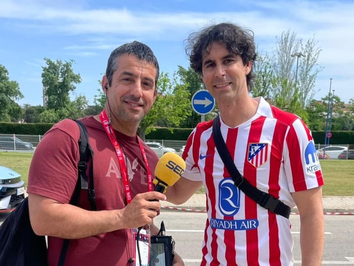 Tiago Mendes se funde con la afición del Atleti con la camiseta de Griezmann: "Es un jugador de los que la afición se acordará siempre"