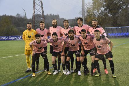 Formación del Covadonga en el último partido