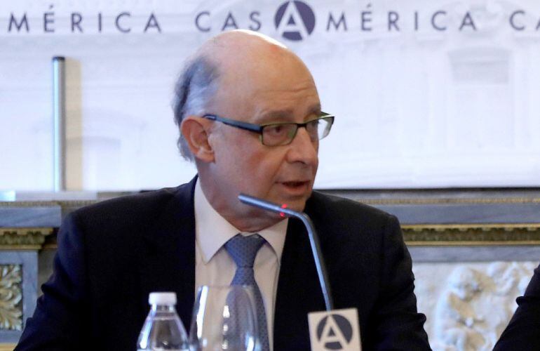 El ministro de Hacienda y Función Pública, Cristóbal Montoro.