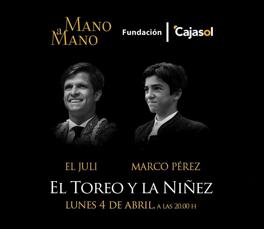 Cartel del próximo Mano a Mano de la Fundación Cajasol