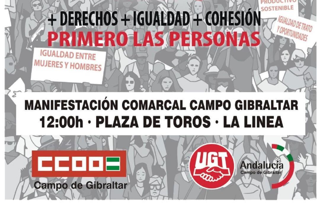 Cartel anunciador del 1º de mayo