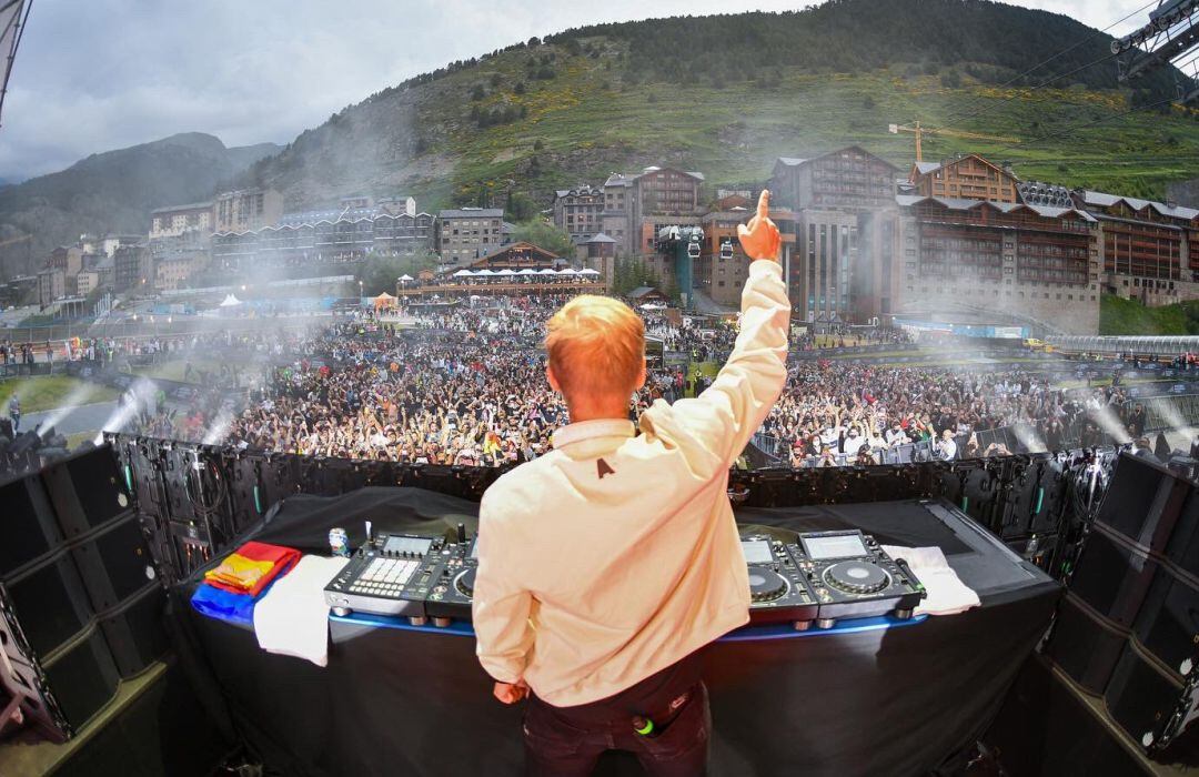 Armin van Buuren a l'Andorra Mountain Music.