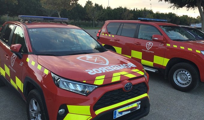 Vehículos de bomberos (Junta de Andalucía)