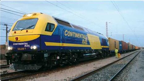 Imatge d&#039;un tren de Continental Rail