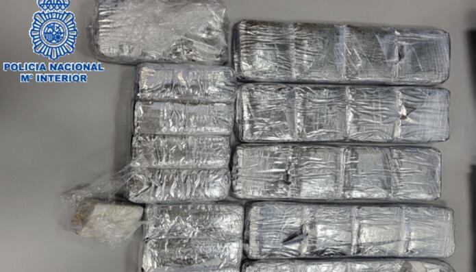 Alijo intervenido por la Policía