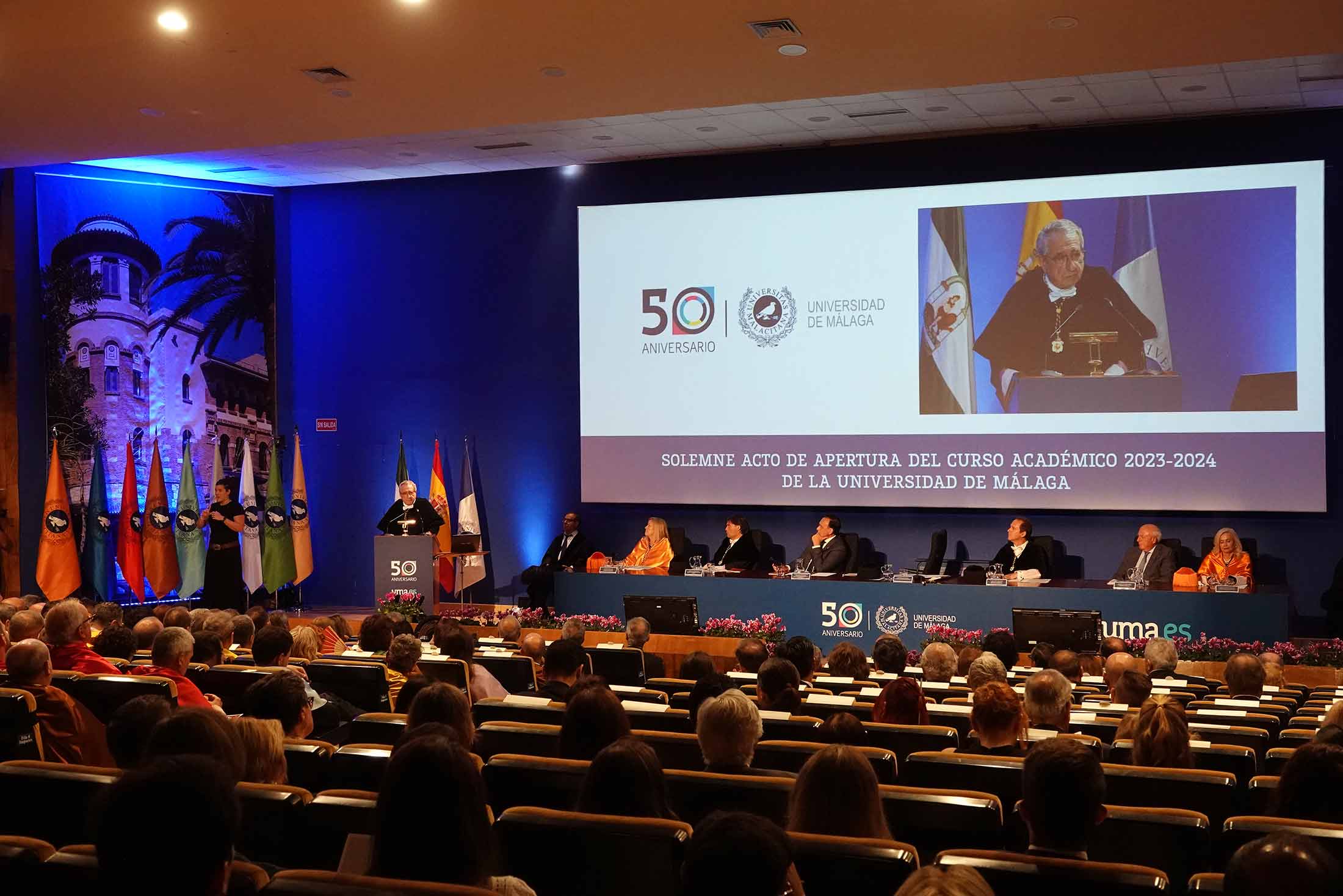 Acto de inauguración del curso académico