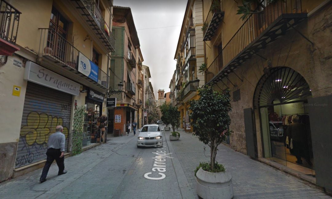 Calle Serranos de València