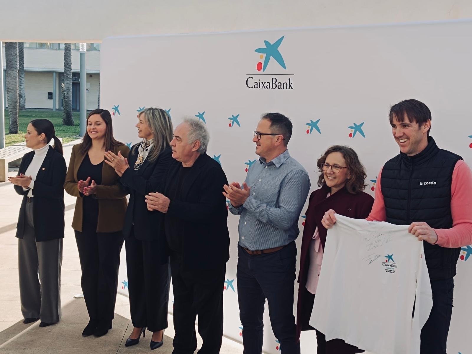 Ferrán Adrià esta mañana en el Centro Integrado de Formación Profesional Costa de Azahar (COSDA)