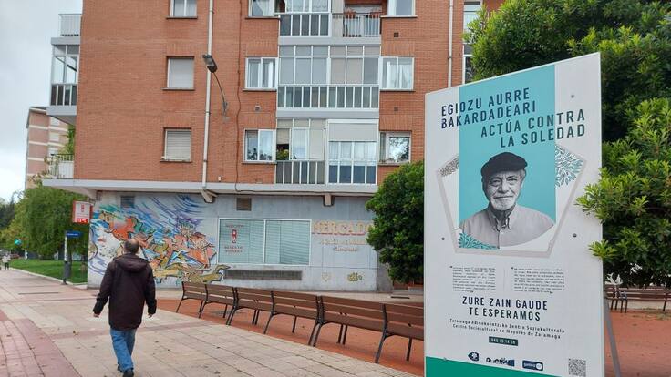 Zaramaga actua contra la soledad