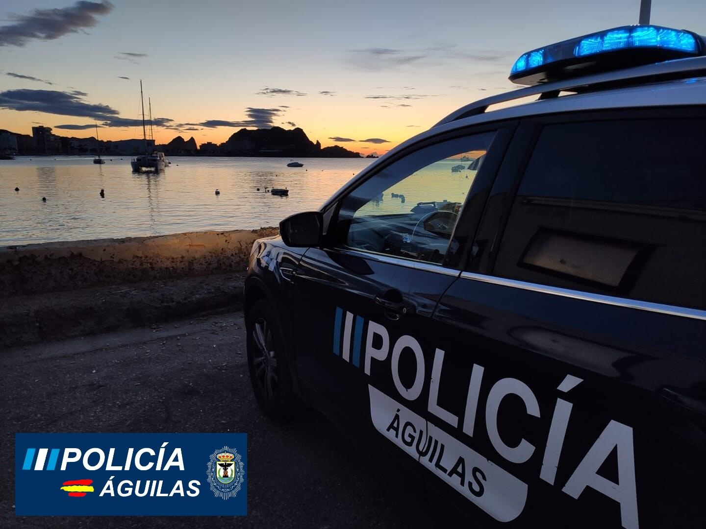 Patrulla de la Policía Local de Águilas