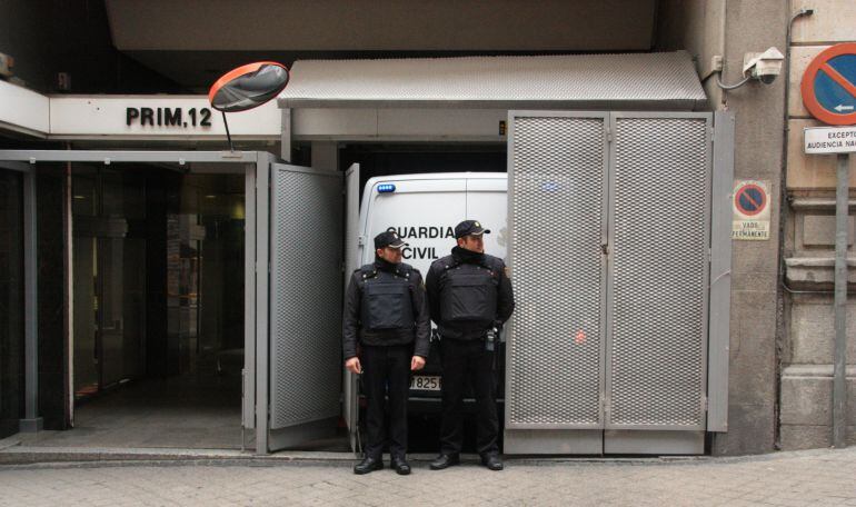 Sede de la Audiencia Nacional en Madrid.