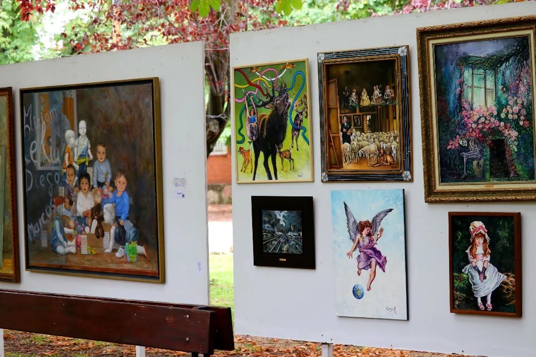 Obra que se muestra en Expo Aire