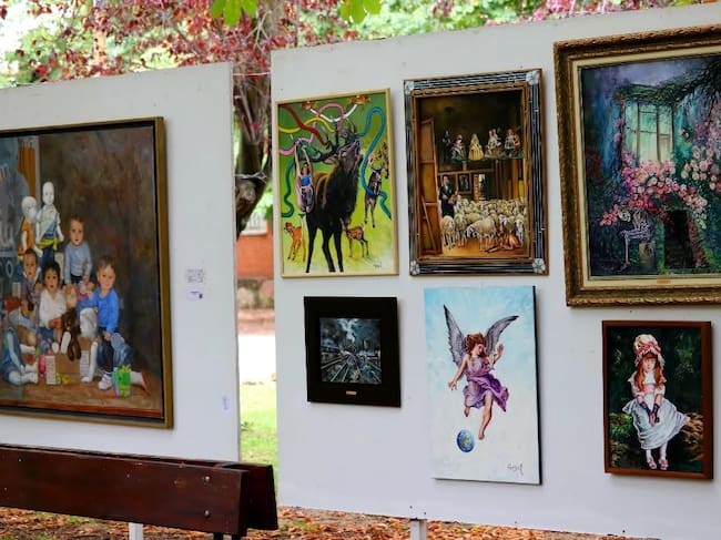 Obra que se muestra en Expo Aire