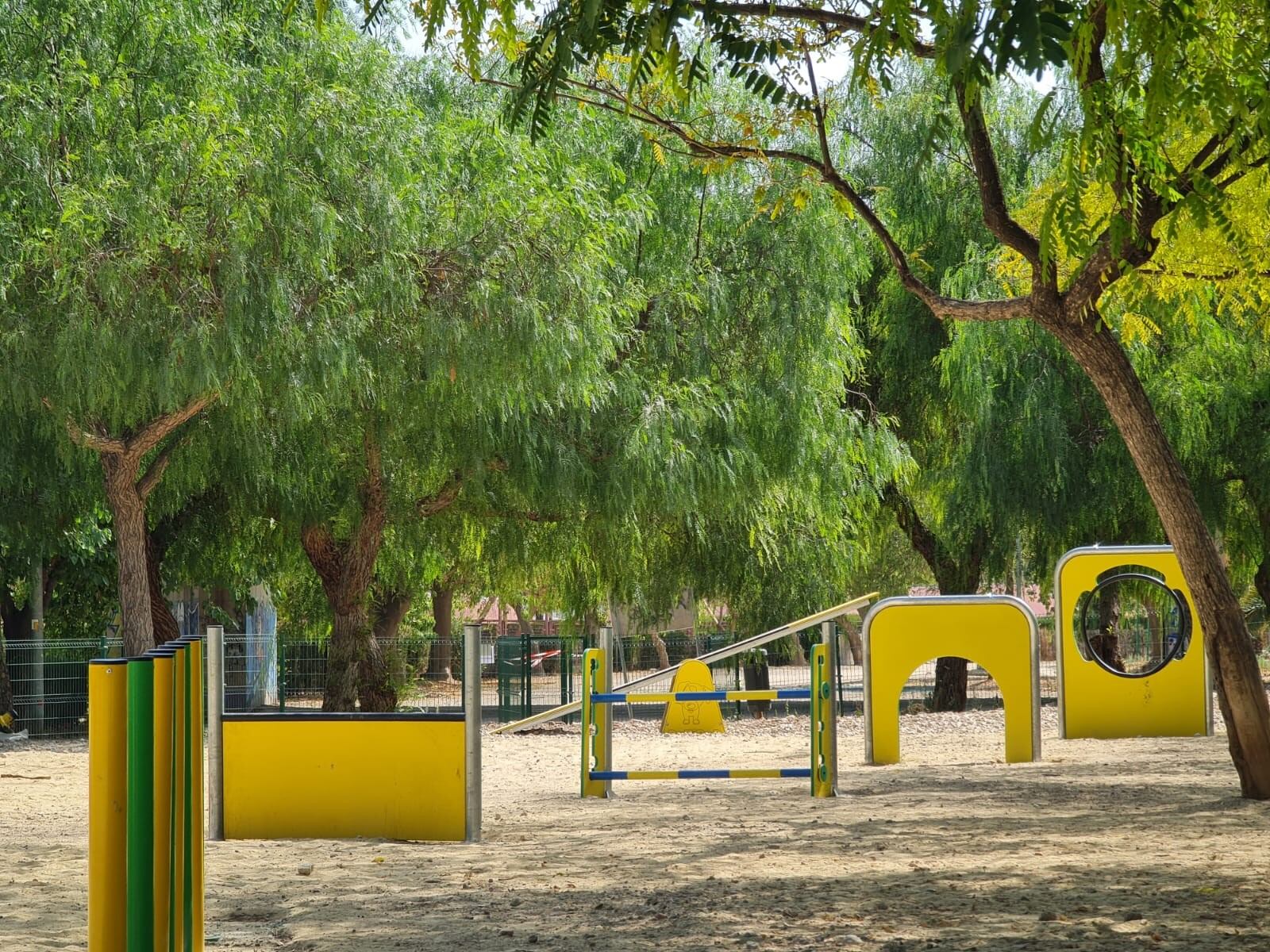 Zona para mascotas en Elda