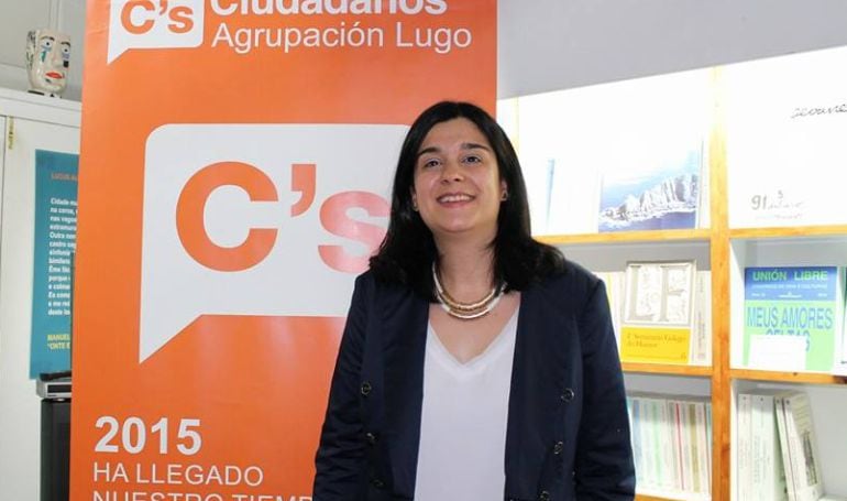 Olga Louzao, portavoz de Ciudadanos en Lugo